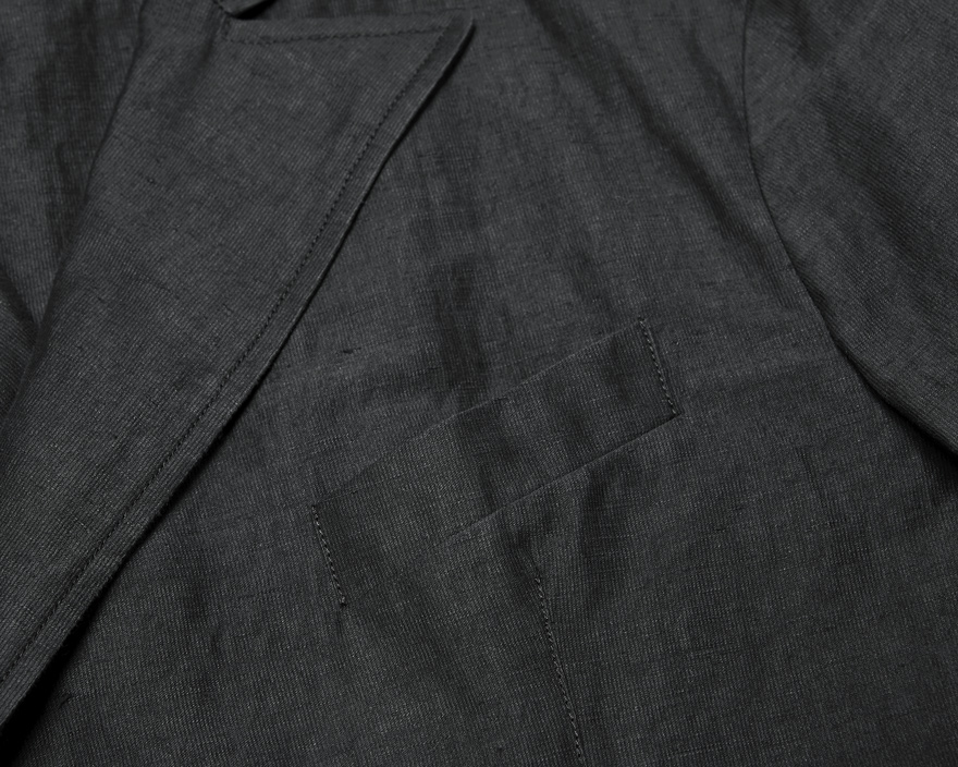 Outlier - Injected Linen Doublebreasted (flat, chest pocket)