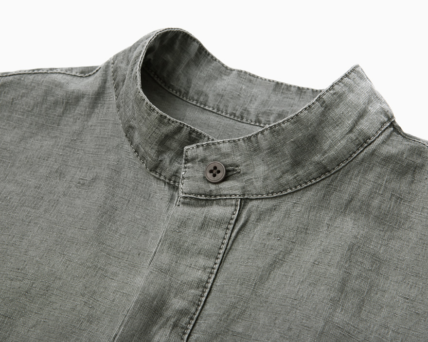 Outlier - Injected Linen Popover (flat, collar)