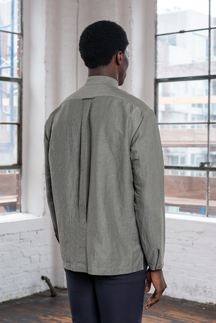 Outlier - Injected Linen Popover (Fit, Back)