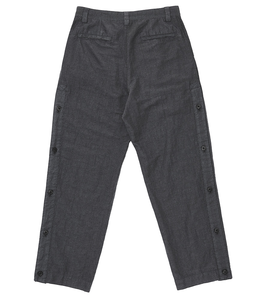 Outlier - Experiment 029 - Injected Linen Wide Legs (flat, back)