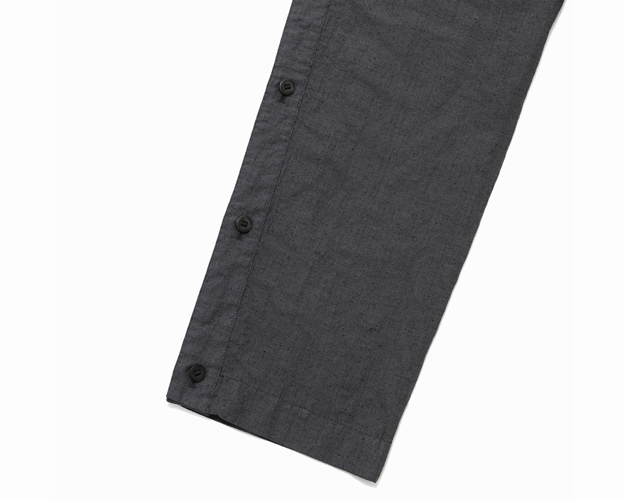 Outlier - Experiment 029 - Injected Linen Wide Legs (flat, pant leg closed)