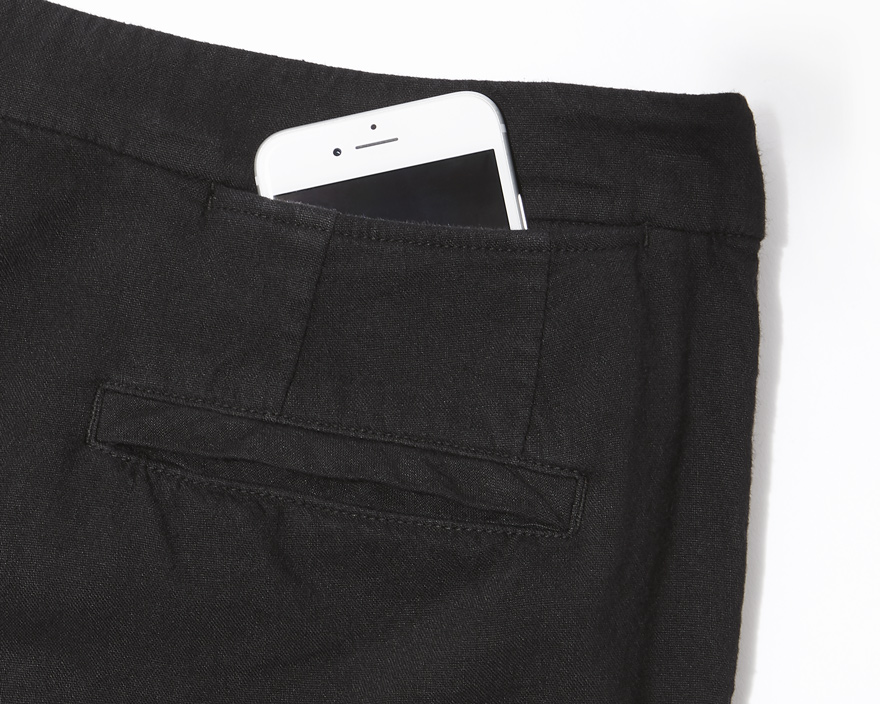 Outlier - Experiment 036 - Linoco Shorts (flat, hidden pocket)