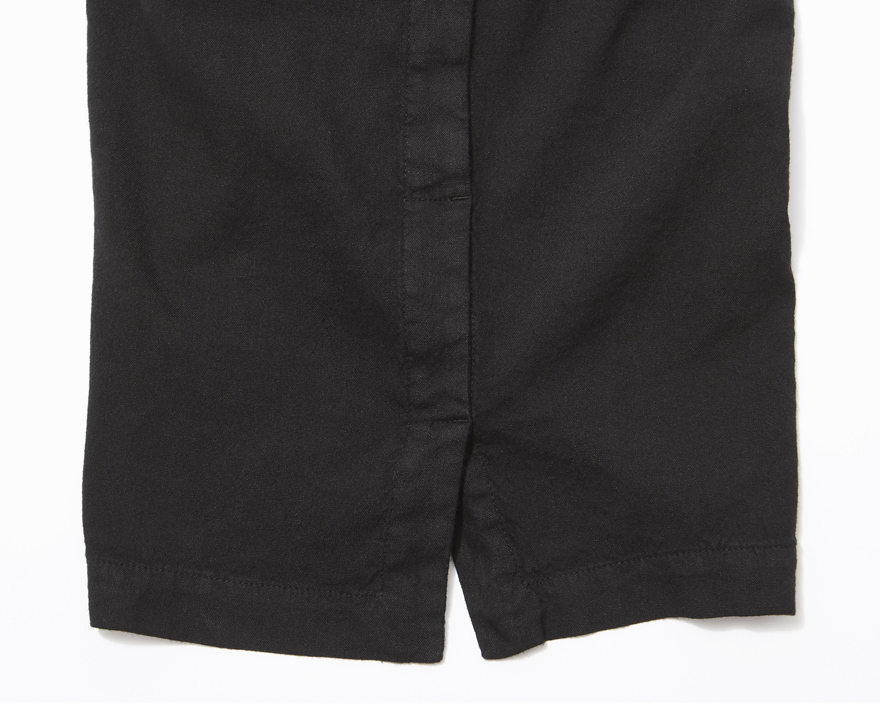 Outlier - Experiment 036 - Linoco Shorts (flat, side detail)