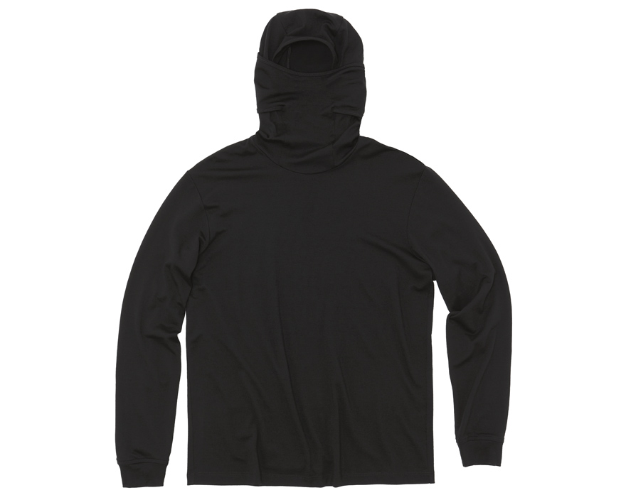 Outlier - Experiment 018 - Long Sleeve Balaclava (flat, front)