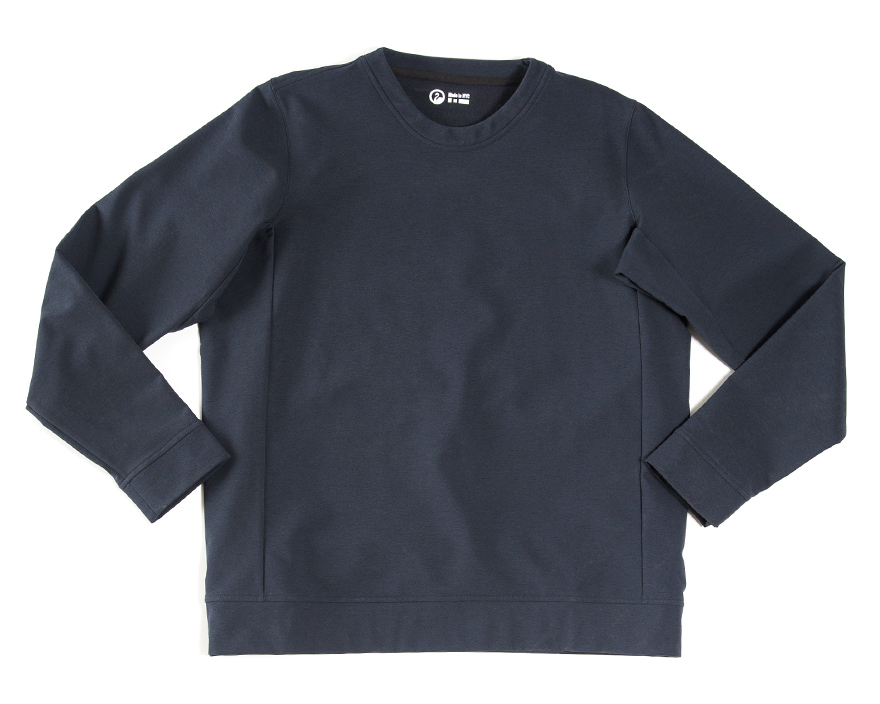 Outlier - M-Back Pullover (Flat, Front, Midnight Blue)