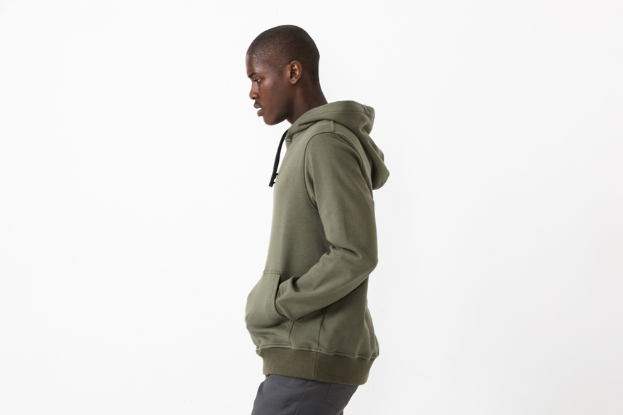 Outlier - Merino Co/weight Pullover Hoodie (Best of both worlds: image)