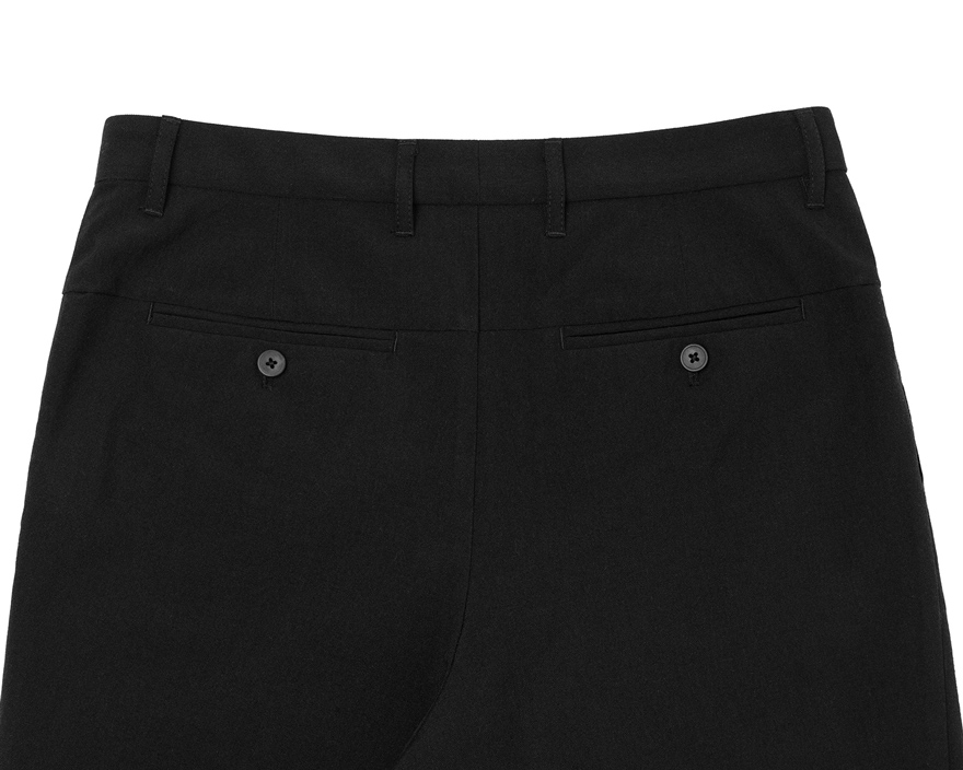 Outlier - Experiment 072 - Merino Nylon Canvas Pants (flat, back pockets)