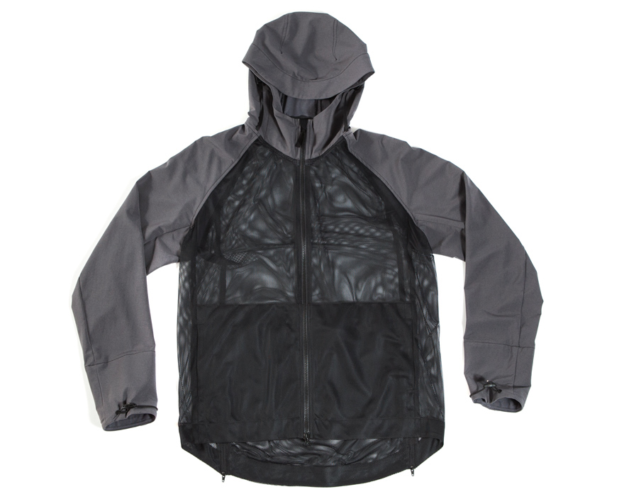 Outlier - Mesh Freeshell (Flat, Phase Gray, Front)