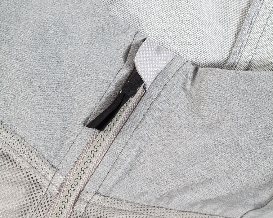 Outlier - Mesh Freeshell (Flat detail, Front zipper)