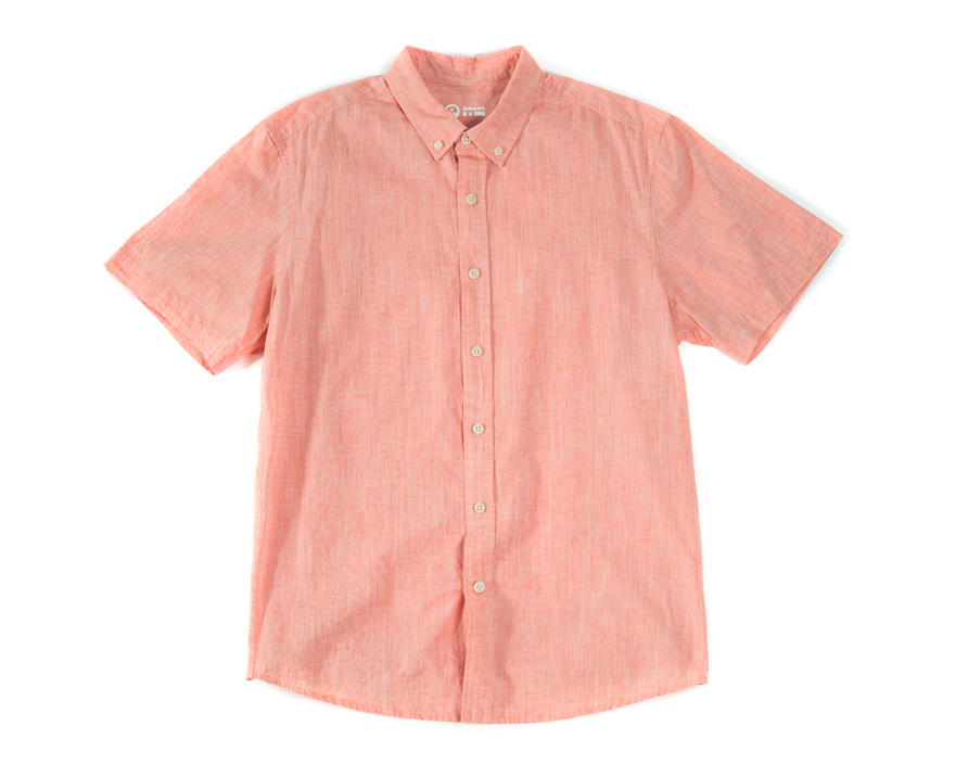Outlier - Mojave Pivot Shirt (flat, orange)
