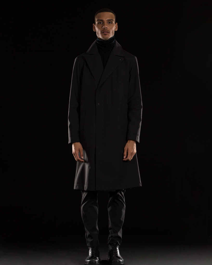 Outlier - Experiment 014 - High Tenacity Neoshell Trench (story, with turtleneck)