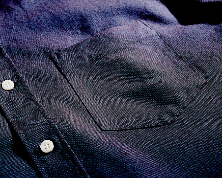 Outlier - NYCO OXFORD (flat, blood electric pocket detail)