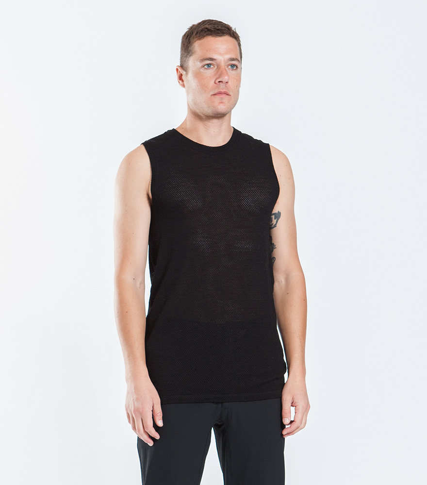 Outlier - Openweight Merino Sleeveless (fit, front)