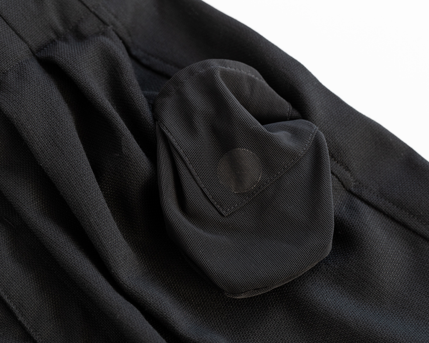 Outlier - Experiment 158 - Open Wool Pleated Pants (flat, coin pocket)