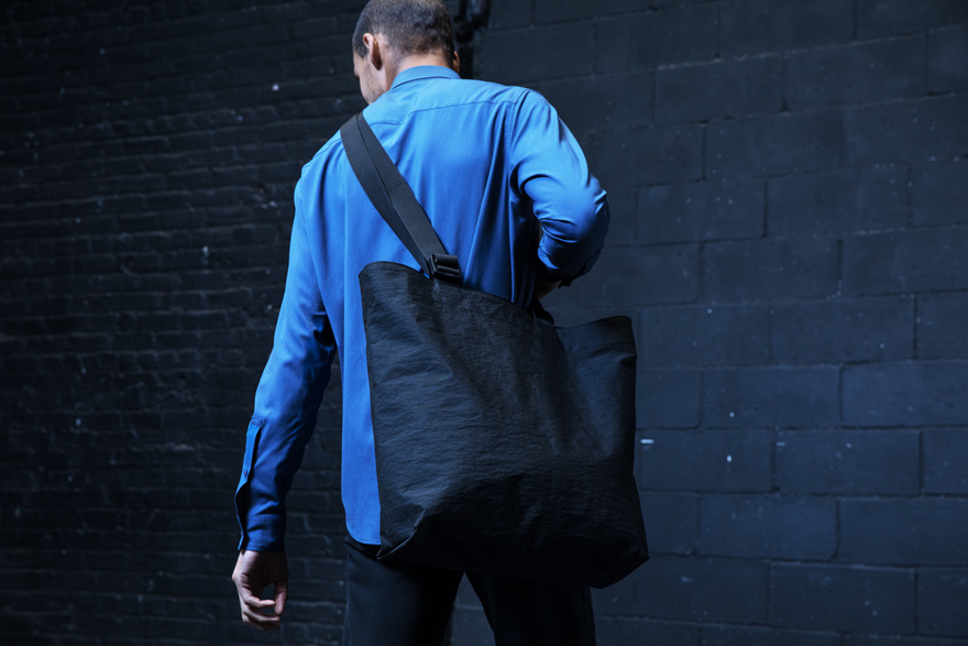 Outlier - Experiment 033 - Paper Nylon Tote (story, back)