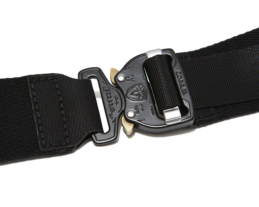 Outlier - Polyamour Belt (detail, buckled)