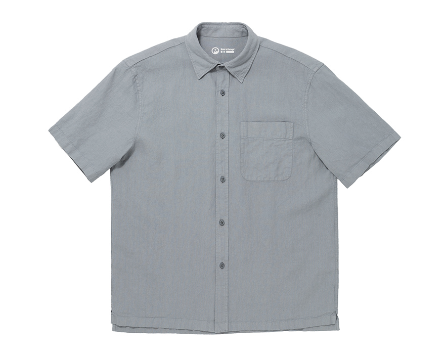 Outlier - Ramienorth Shortsleeve (Flat, GD Gray Sky, Front)