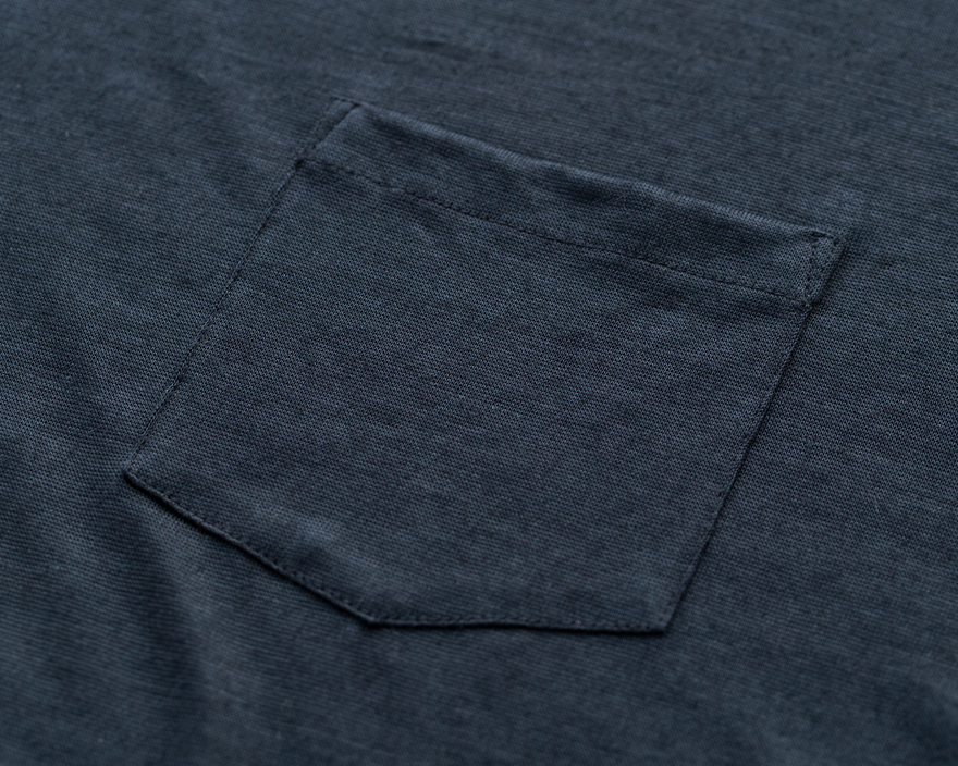 Outlier - Experiment 172 - Rawcut Ramielust Pocket T-Shirt (flat, pocket)