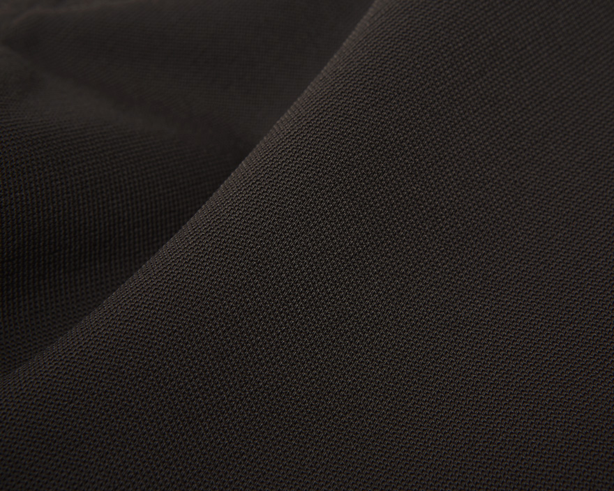 Outlier - Slim Dungarees (charred earth fabric macro)