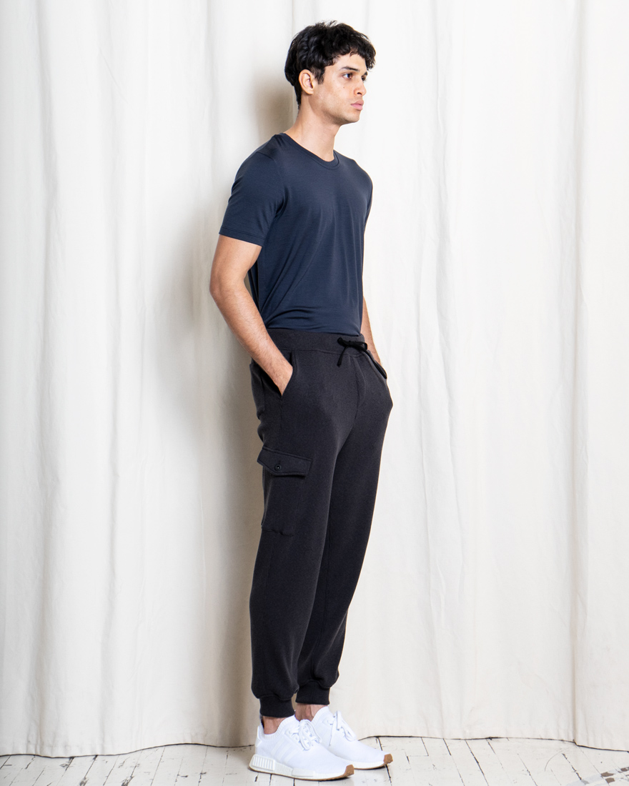 Outlier - Experiment 131 - Strongwaffle Sweats (fit, angled)