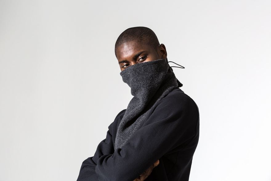Outlier - Strongwool Snap Bandana (story, arms crossed)