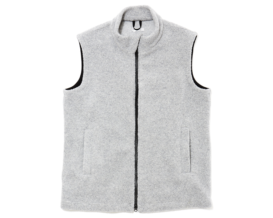 Outlier - Experiment 043 - Strongwool Vest (flat, light gray)