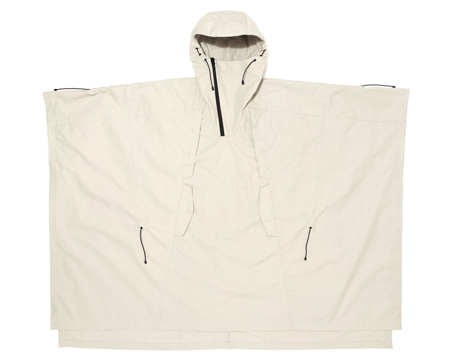 Outlier - Experiment 101 - Supermarine Sunchannel Poncho (flat, front)