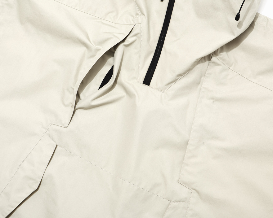 Outlier - Experiment 101 - Supermarine Sunchannel Poncho (flat, chest)