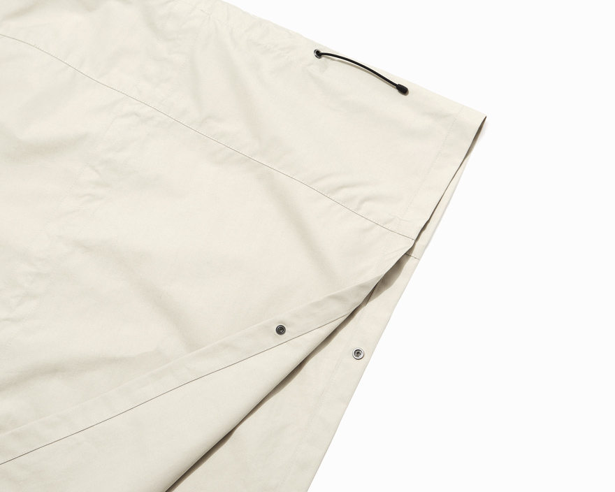 Outlier - Experiment 101 - Supermarine Sunchannel Poncho (flat, side snap)