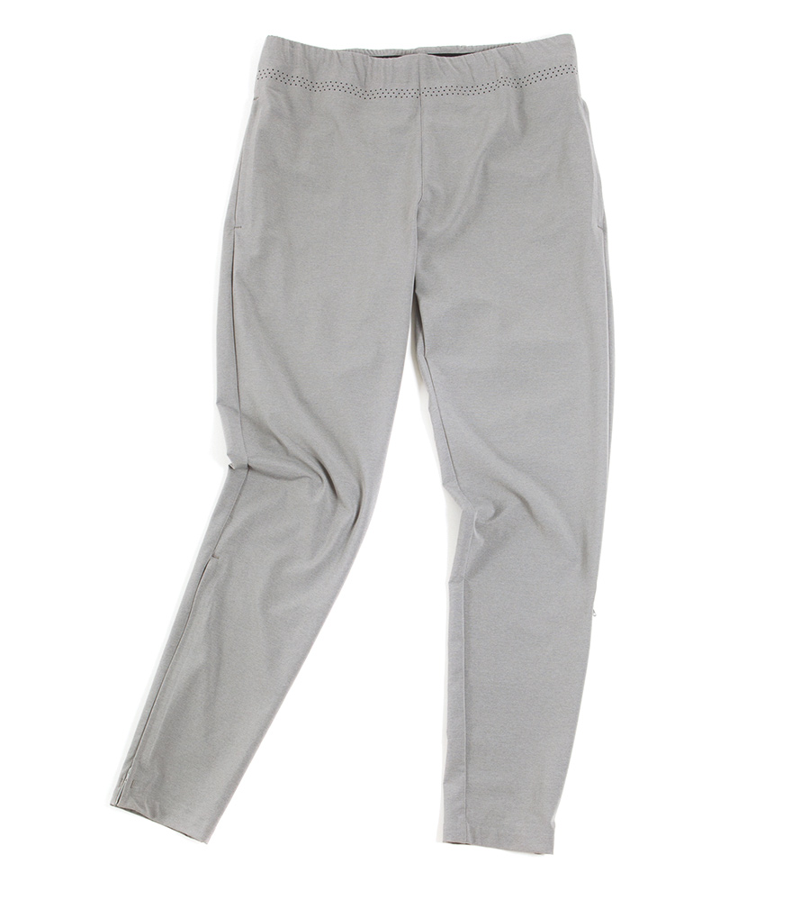 Outlier - Track Pant (Flat, Ash Gray, Front)