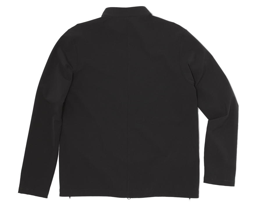 Outlier - Ultralight Track Jacket (flat, black back)