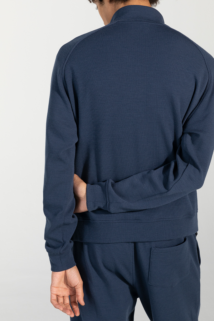 Outlier - Warmform Merino Qzip (story, back)