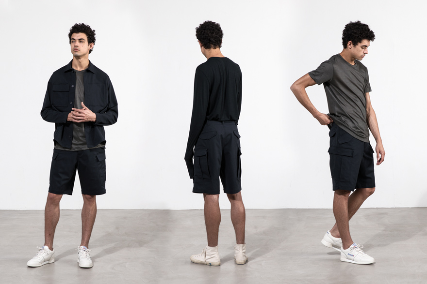 Outlier - Wool 6,6 Cargo Shorts (style grid)