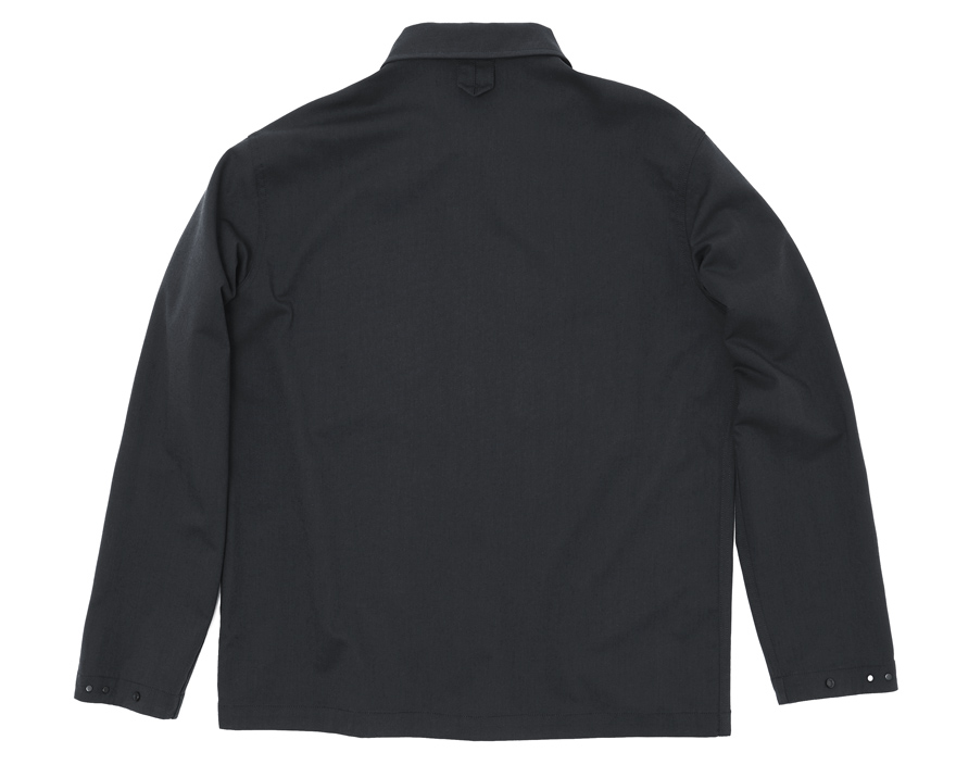 Outlier - Wool 6,6 Hard Shirt (flat, back)