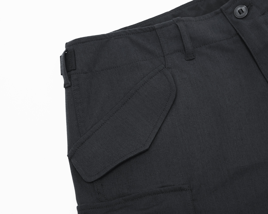 Outlier - Wool 6,6 Paratroopers (Flat detail, front flap)