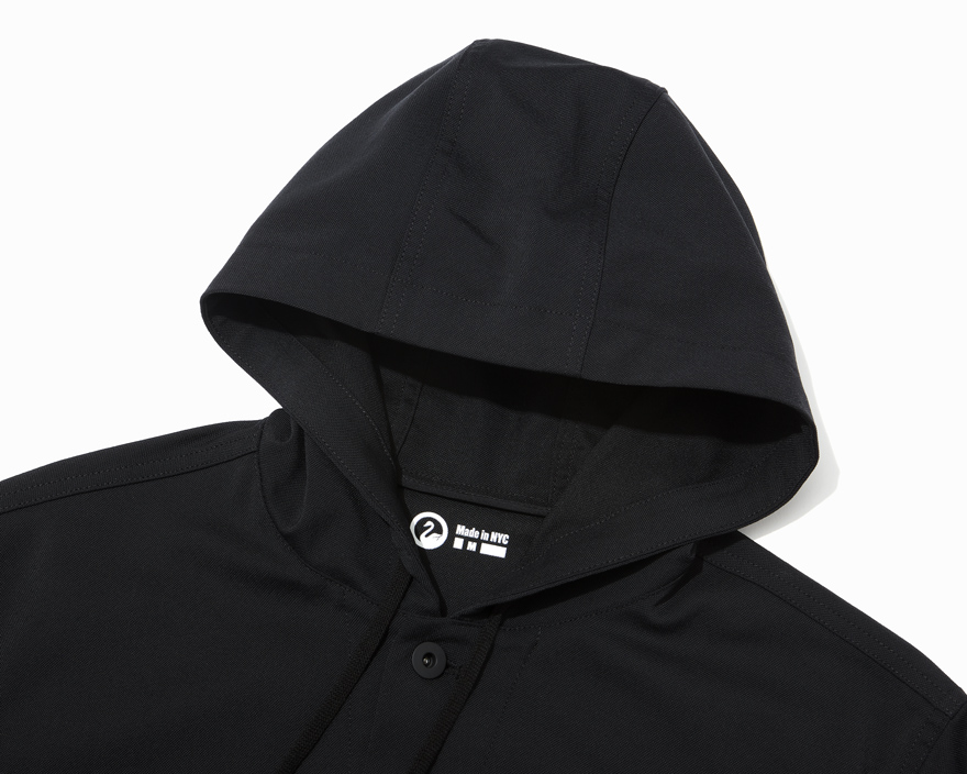Outlier - Experiment 105 - Workcloth Hooded Shank (flat, hood)